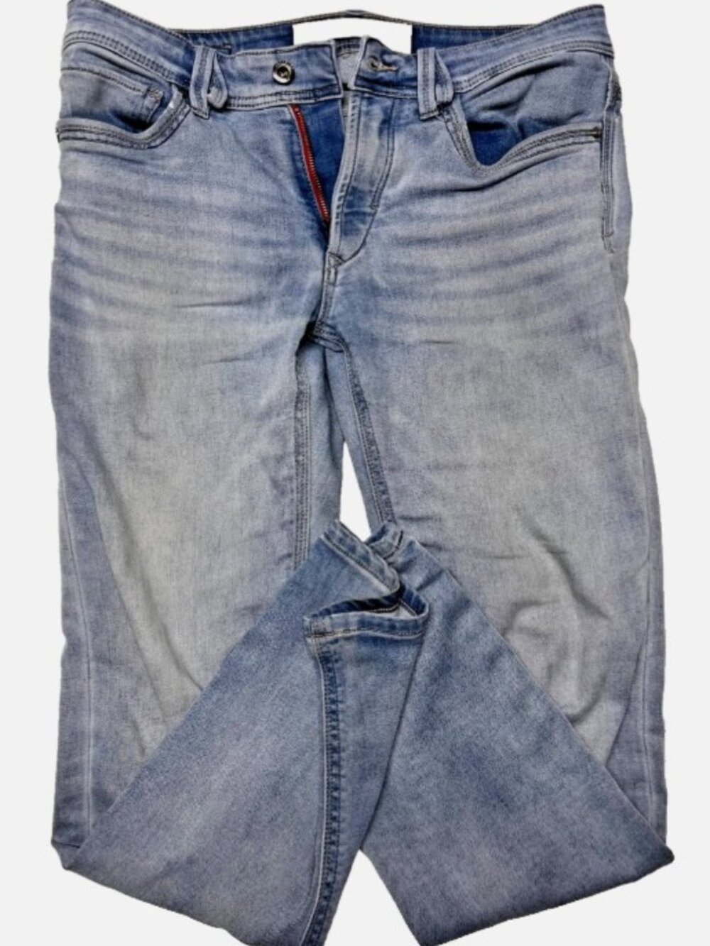 Parasuco Mens Jeans 34x31 Slim Straight Denim Pants bundle (qty.2)